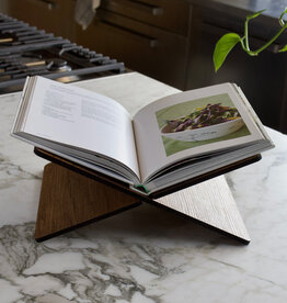 Kitchen trend Kookboek standaard X - walnoot