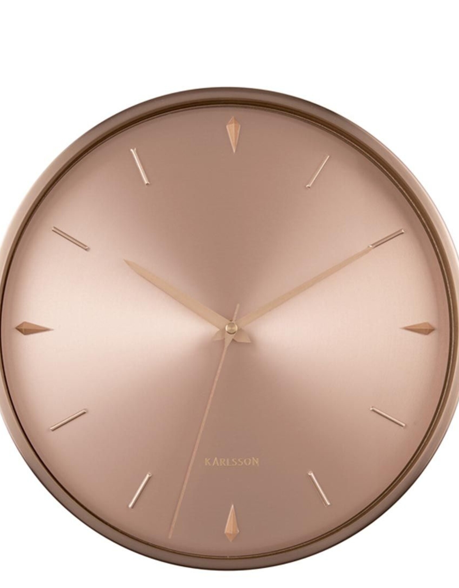 Karlsson  Wandklok  jewel brushed - rosé goud