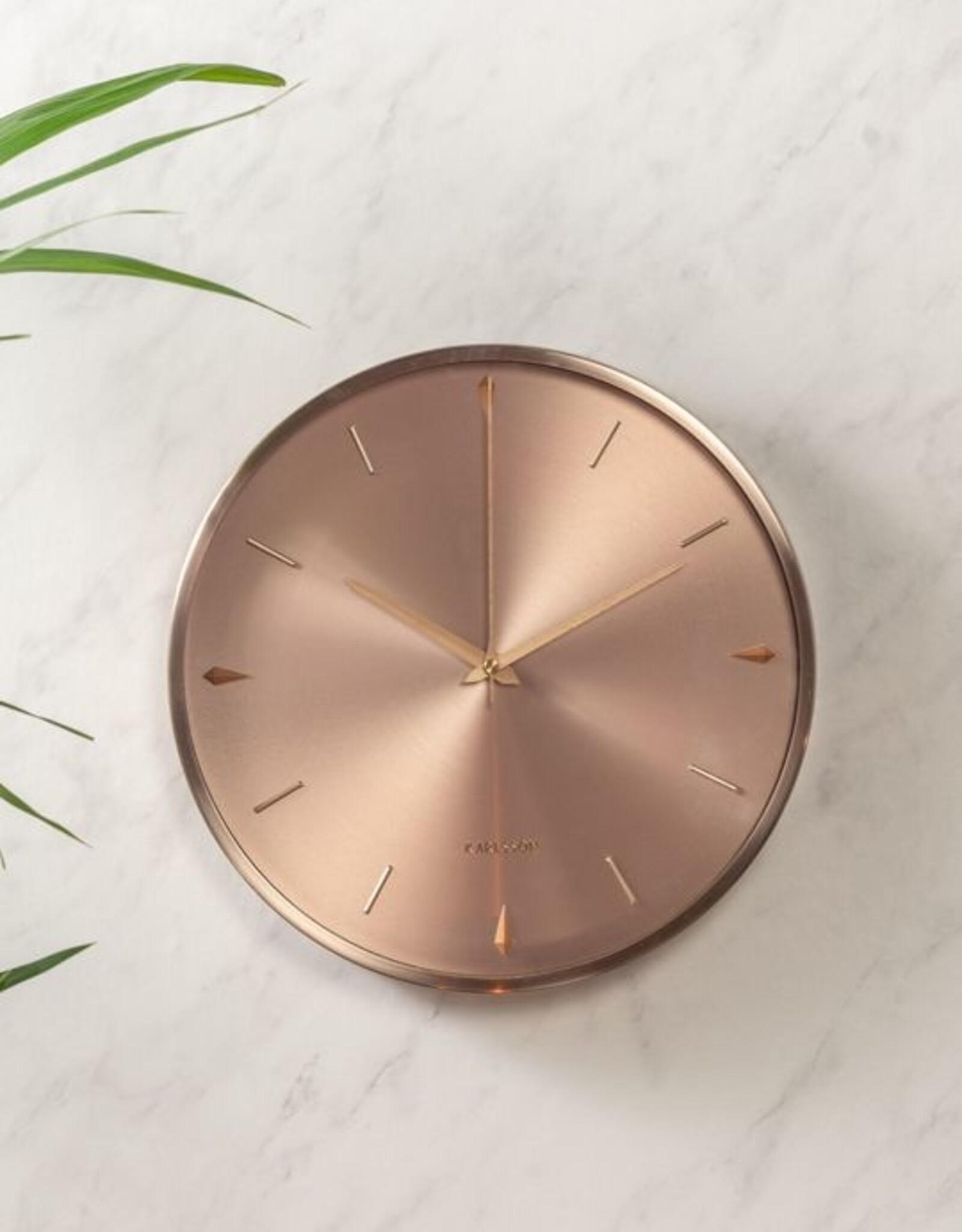 Karlsson  Wandklok  jewel brushed - rosé goud