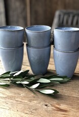 Lavandoux Koffiebeker- set van 6 large - Blauw