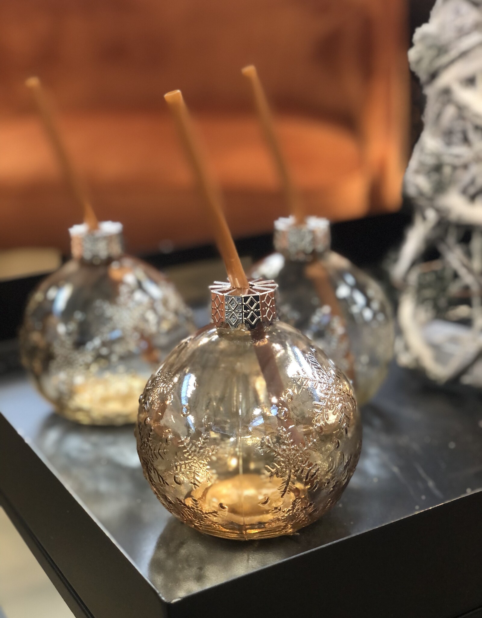 Kerstbal drinkglas - set van 6