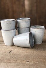 Lavandoux Koffiebeker - set van 6  - grijs Lavandoux Koffiebeker - set van 6  - grijs