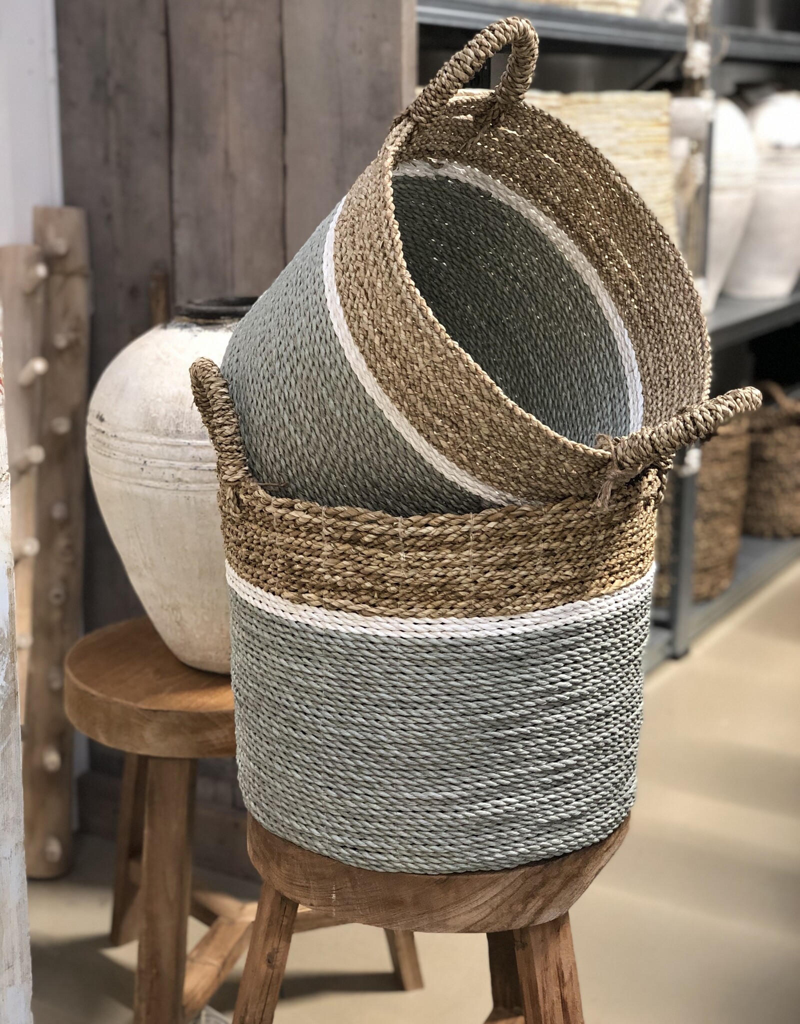 Eigen en anders Opbergmand Large