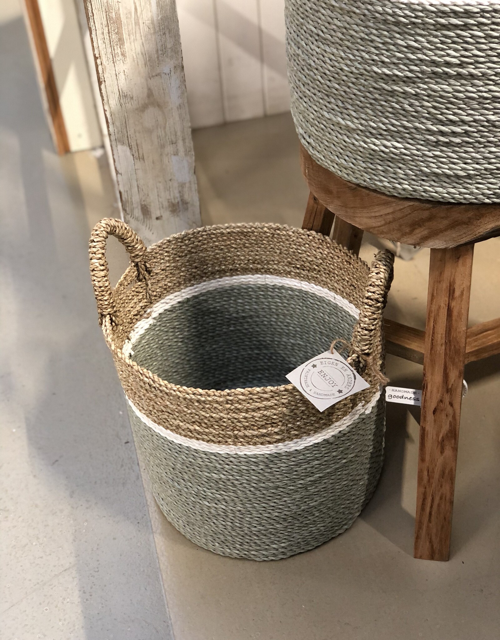 Eigen en anders Opbergmand Large