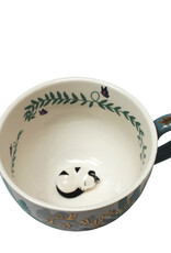House of Disaster Secret Garden teacup - Cat