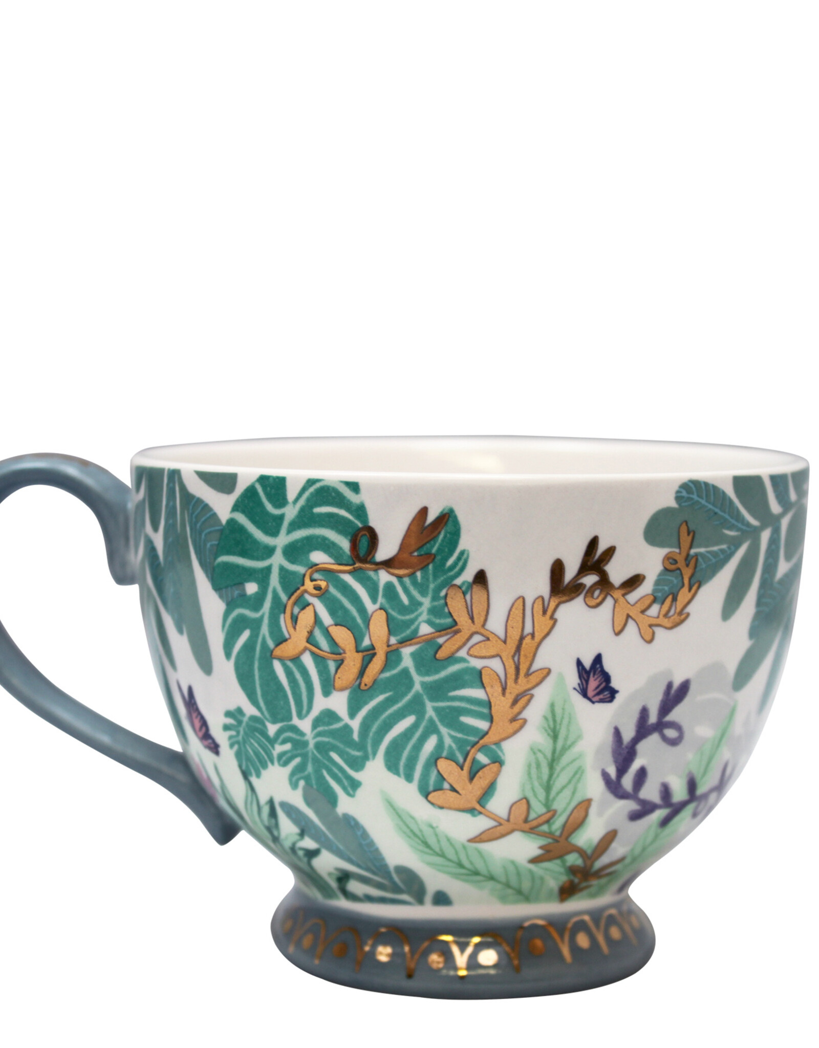 House of Disaster Secret Garden teacup - Cat