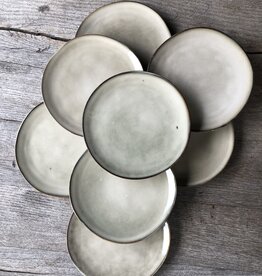 Lavandoux Gebaksbordjes - set van 8 - beige