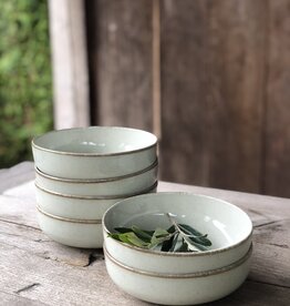 Kitchen trend Kom 15 cm  ocean green set van 6