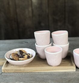 Home Delight Espresso kopje - set van 6 + 1 koekschaaltje