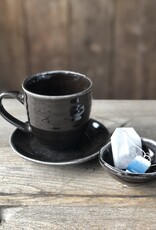 Mica decorations Mok large Tabo - set van 6  - zwart