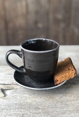 Mica decorations Mok large Tabo - set van 6  - zwart