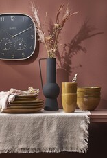 Mica decorations Kom Tabo - 14 cm - set van 3 - oker