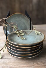 Mica decorations Bordje Tabo - 14 cm -set van 6 - groen