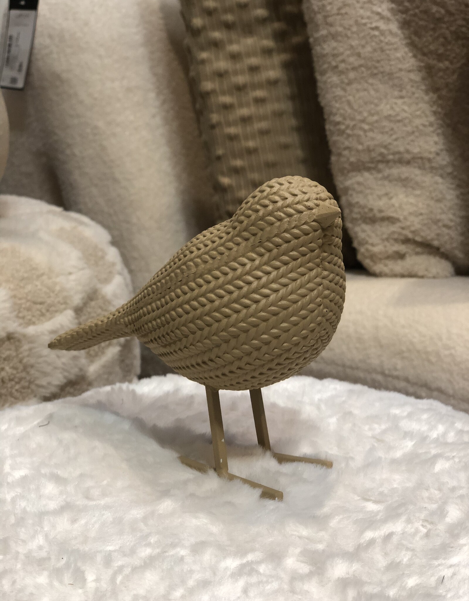 Present time Vogel gebreid - beige