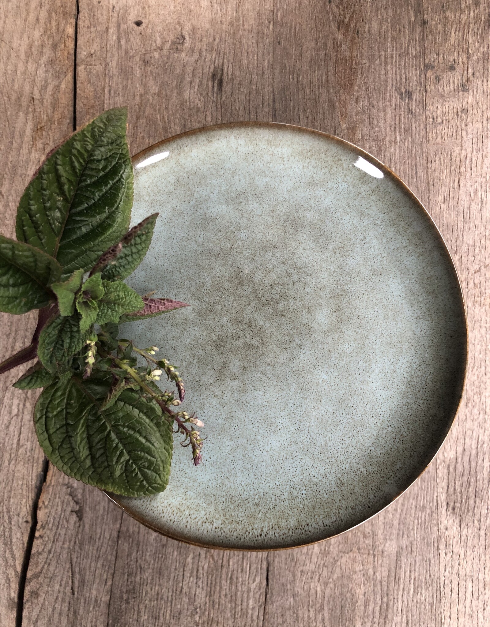 Mica decorations Ontbijtbord  Tabo - set van  6 - groen