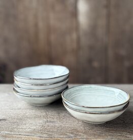 Mica decorations Schaaltje Tabo - 11,5 cm - set van 6