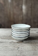 Mica decorations Schaaltje Tabo - 11,5 cm - set van 6