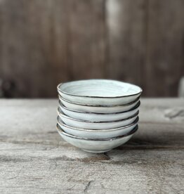 Mica decorations Schaaltje Tabo - 11,5 cm - set van 6