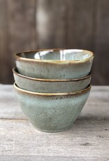 Mica decorations Kom Tabo - 14 cm - set van 3  - groen