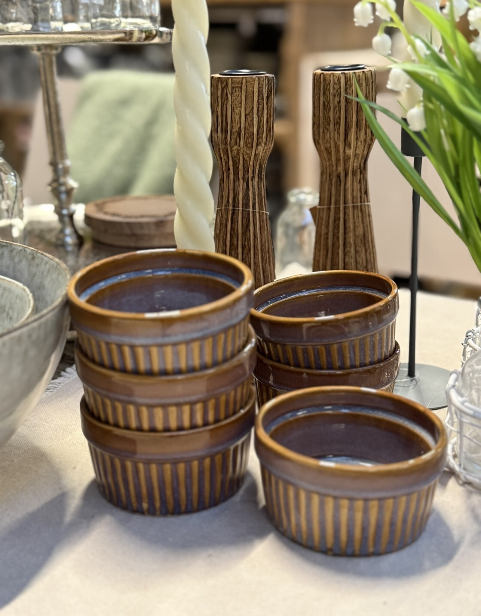 Elzet Soufflé ovenschaaltje - set van 6