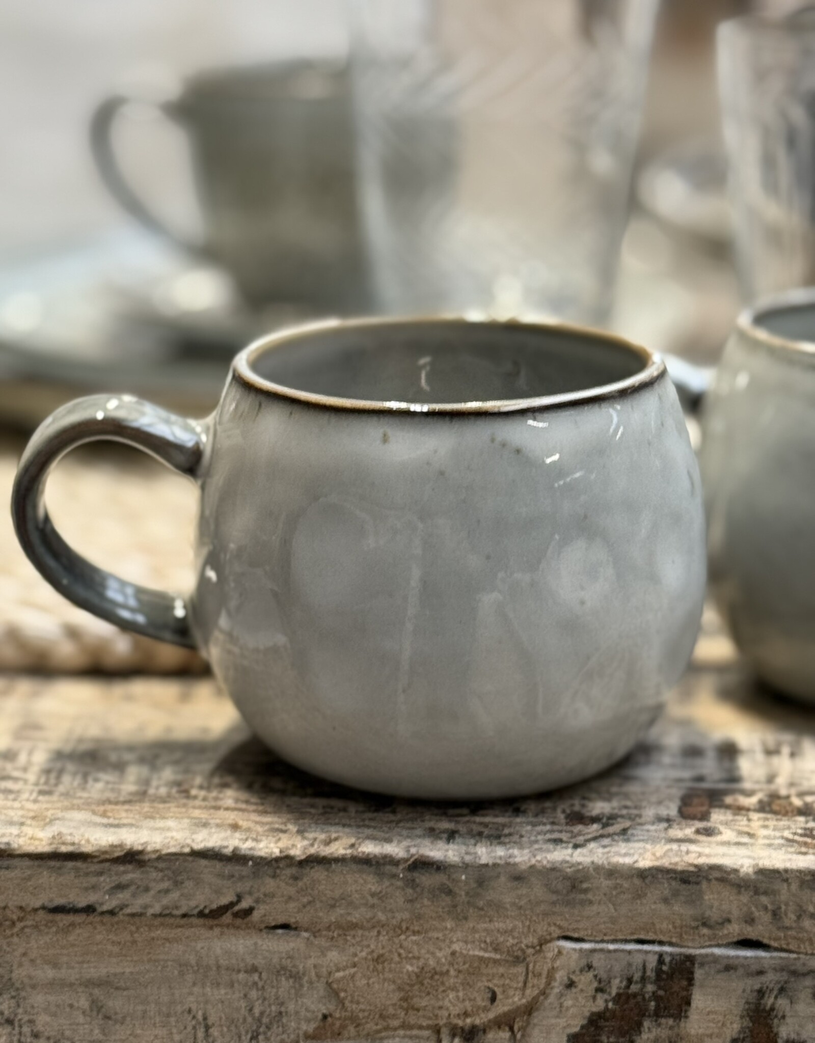 Lavandoux Mok - set van 4 of 6  - grijs