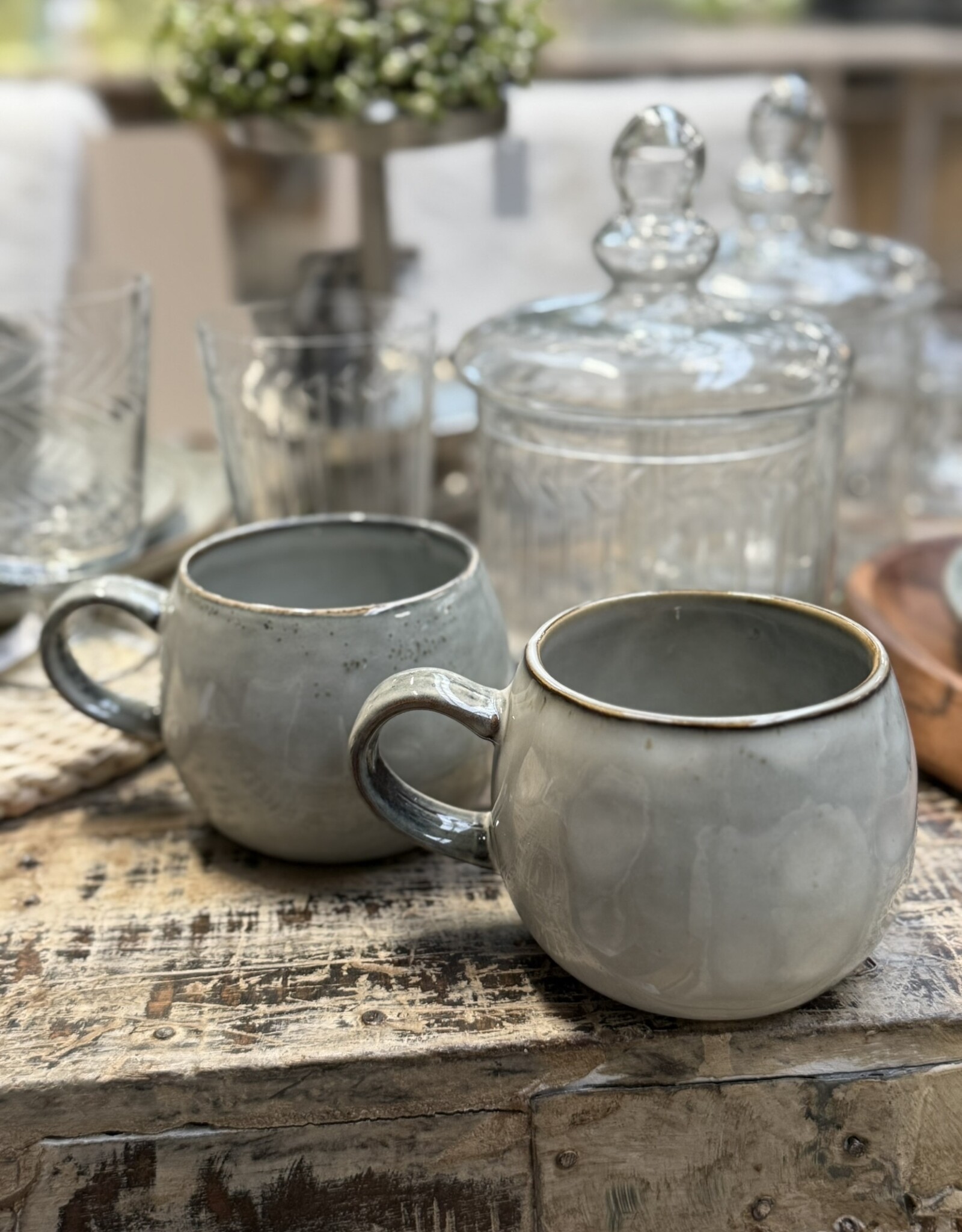 Lavandoux Mok - set van 4 of 6  - grijs