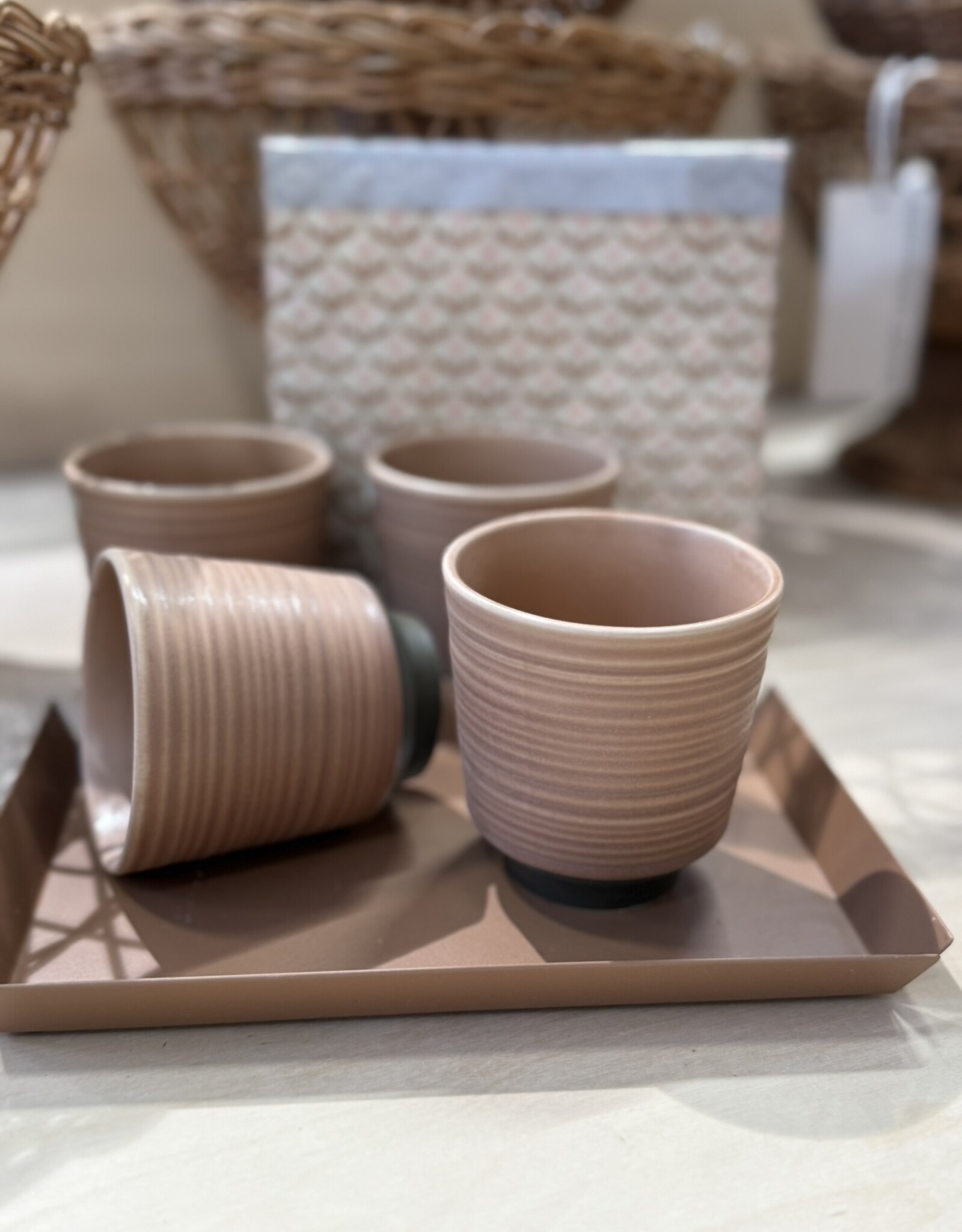 Broste Copenhagen Koffiebeker Mikko - set van 4