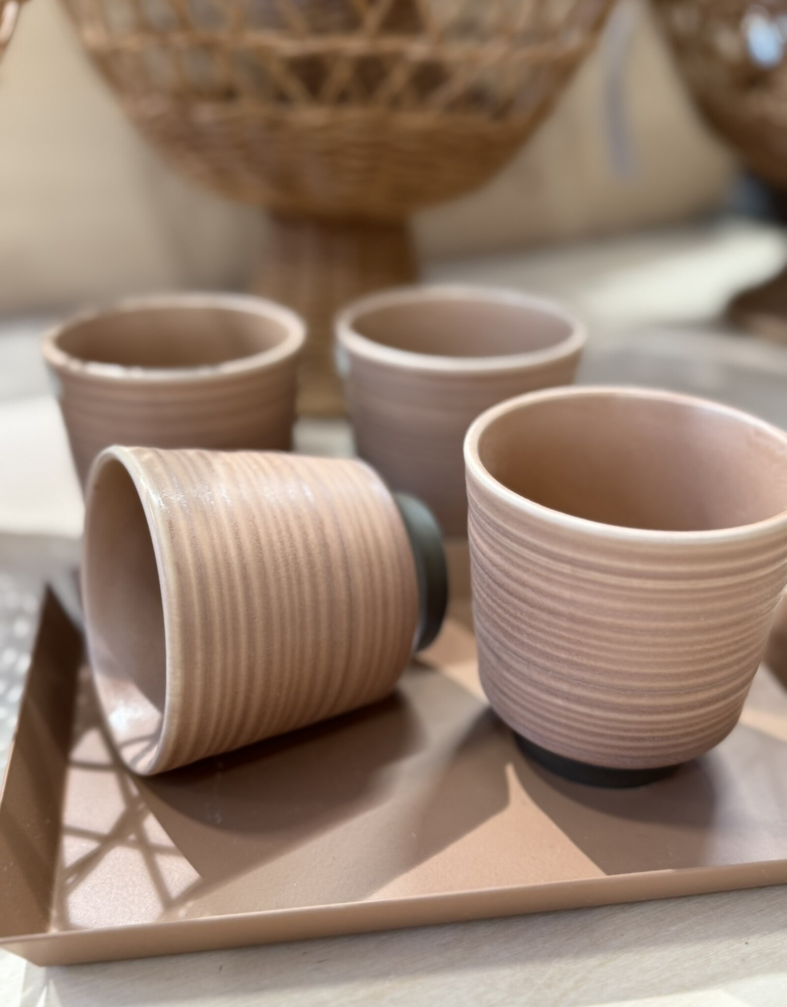 Broste Copenhagen Koffiebeker Mikko - set van 4