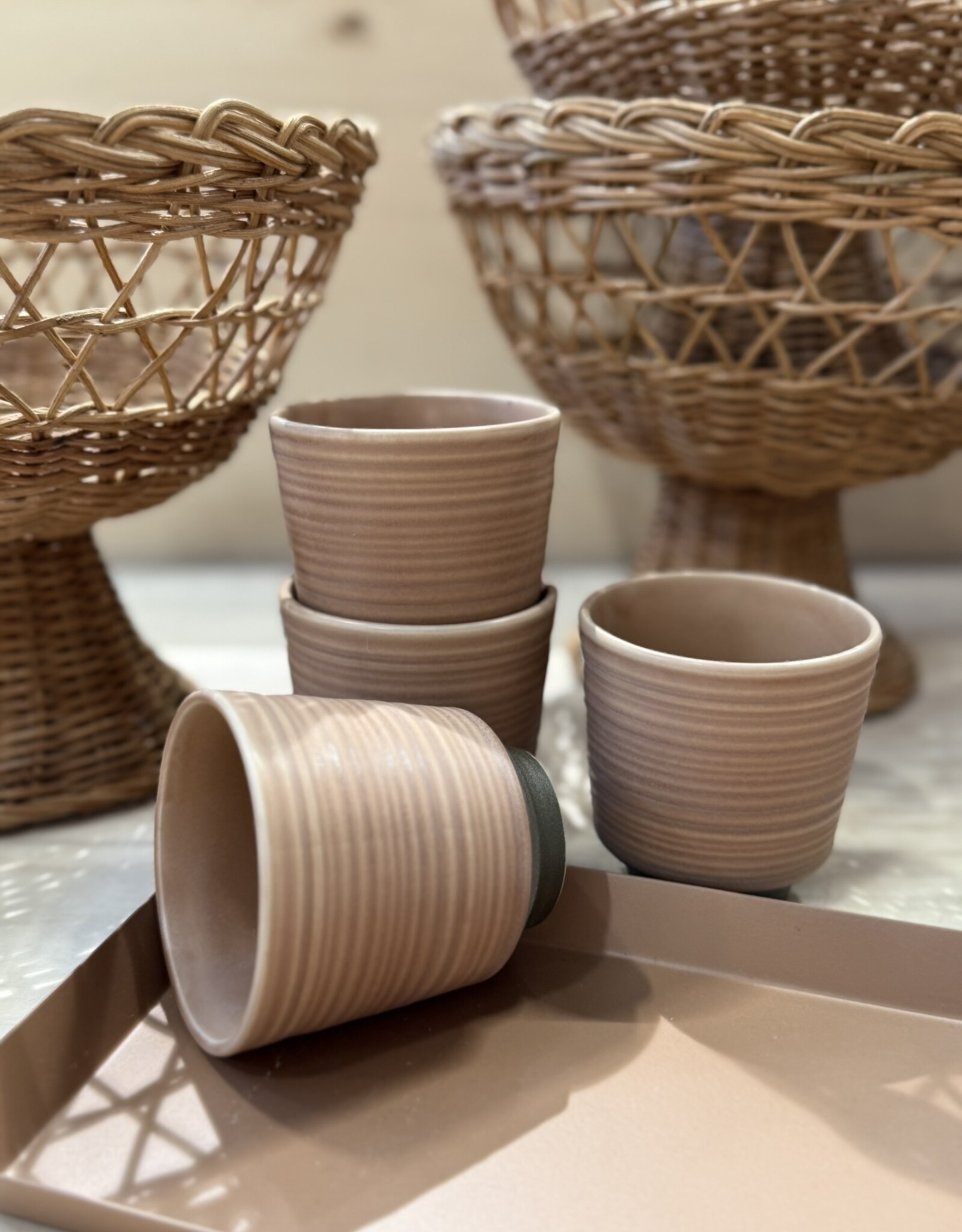 Broste Copenhagen Koffiebeker Mikko - set van 4