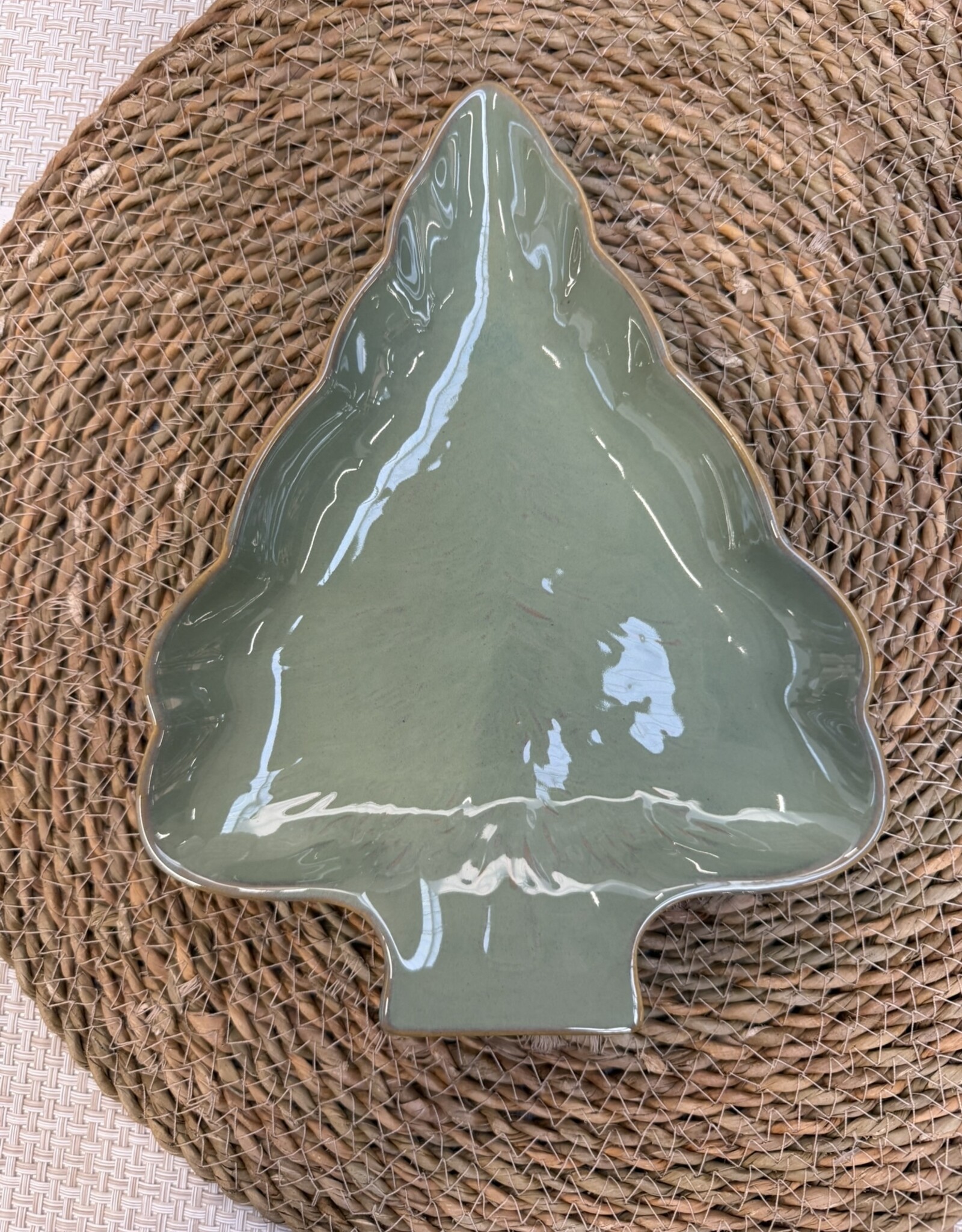 Home Delight Bordje boom - set van 4 - groen