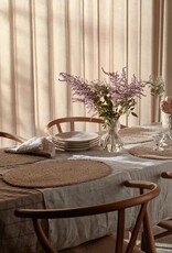 Dixie Sweden Placemat  6  stuks - ovaal -  Elin  natural grey