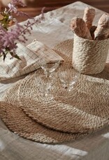 Dixie Sweden Placemat  6  stuks - ovaal -  Elin  natural grey