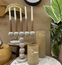Present time Kandelaar bubbles - beige