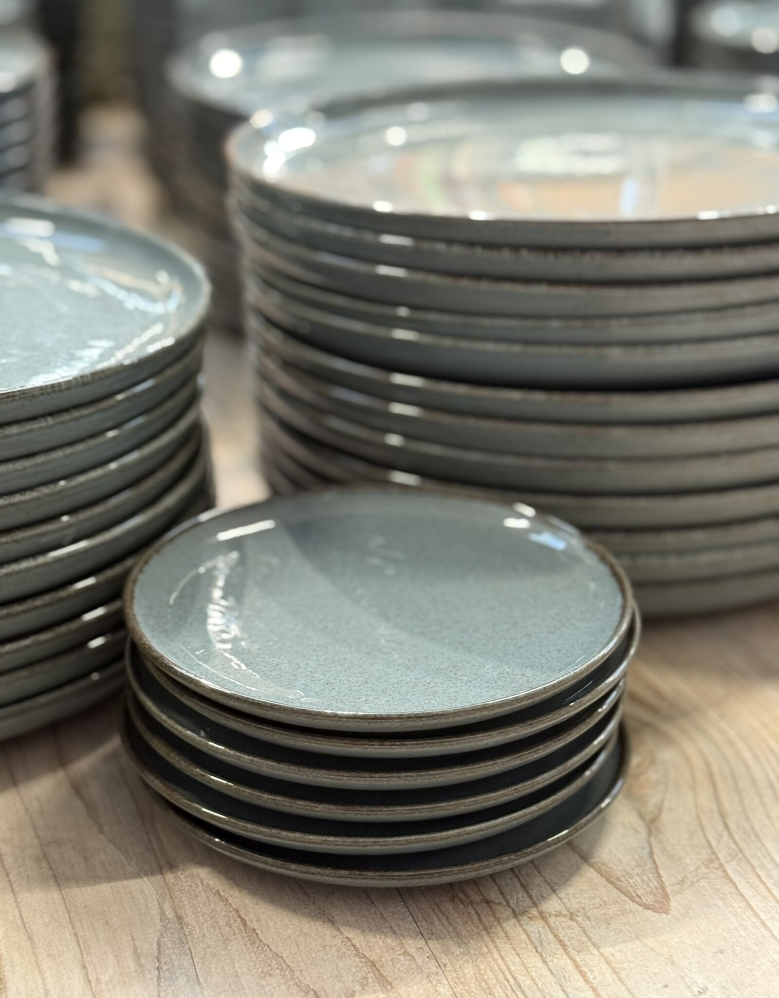 Kitchen trend Gebaksbordje ocean petrol - set van 6