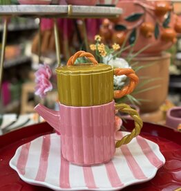 Mica decorations Gebaksschaal Bliss - roze