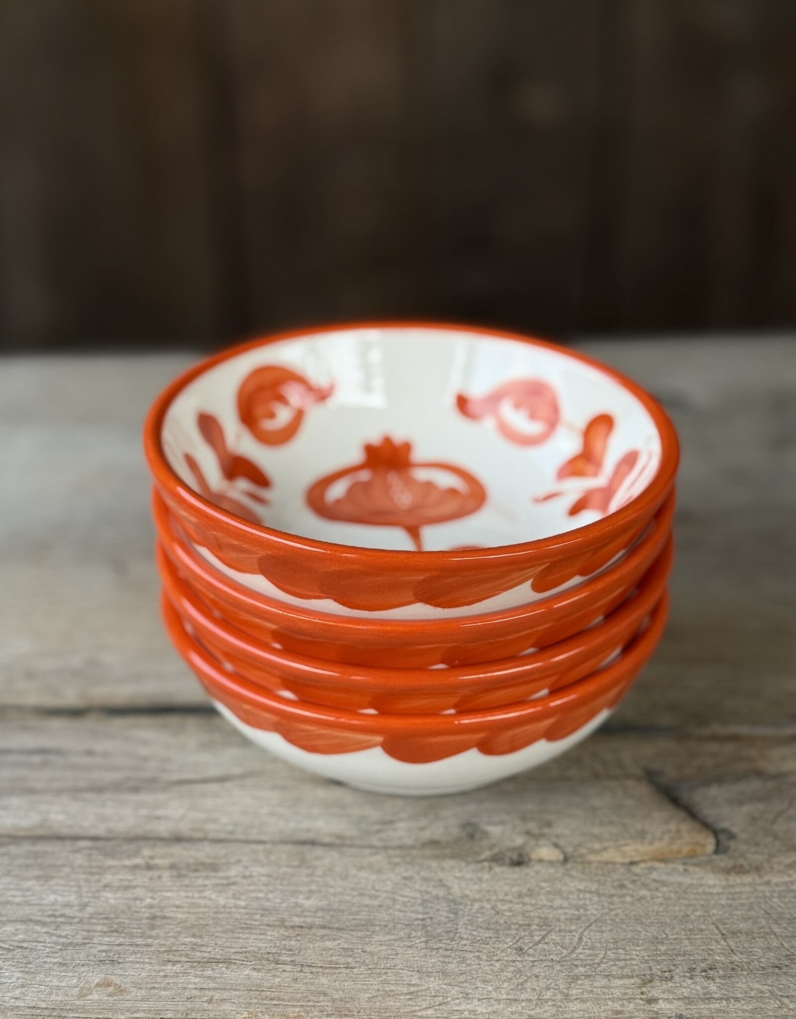 J-Line Schaaltje Granada -  set van 4