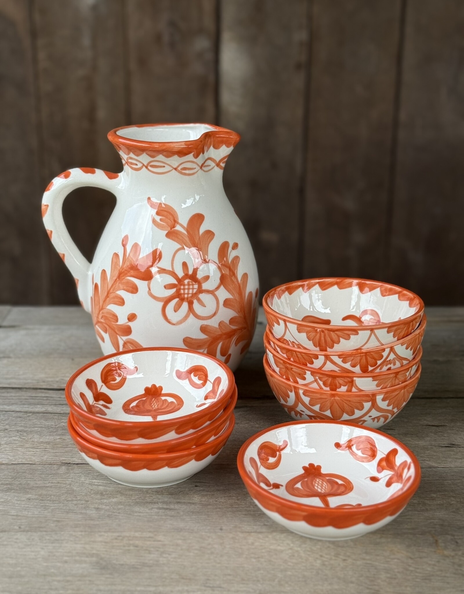 J-Line Schaaltje Granada -  set van 4