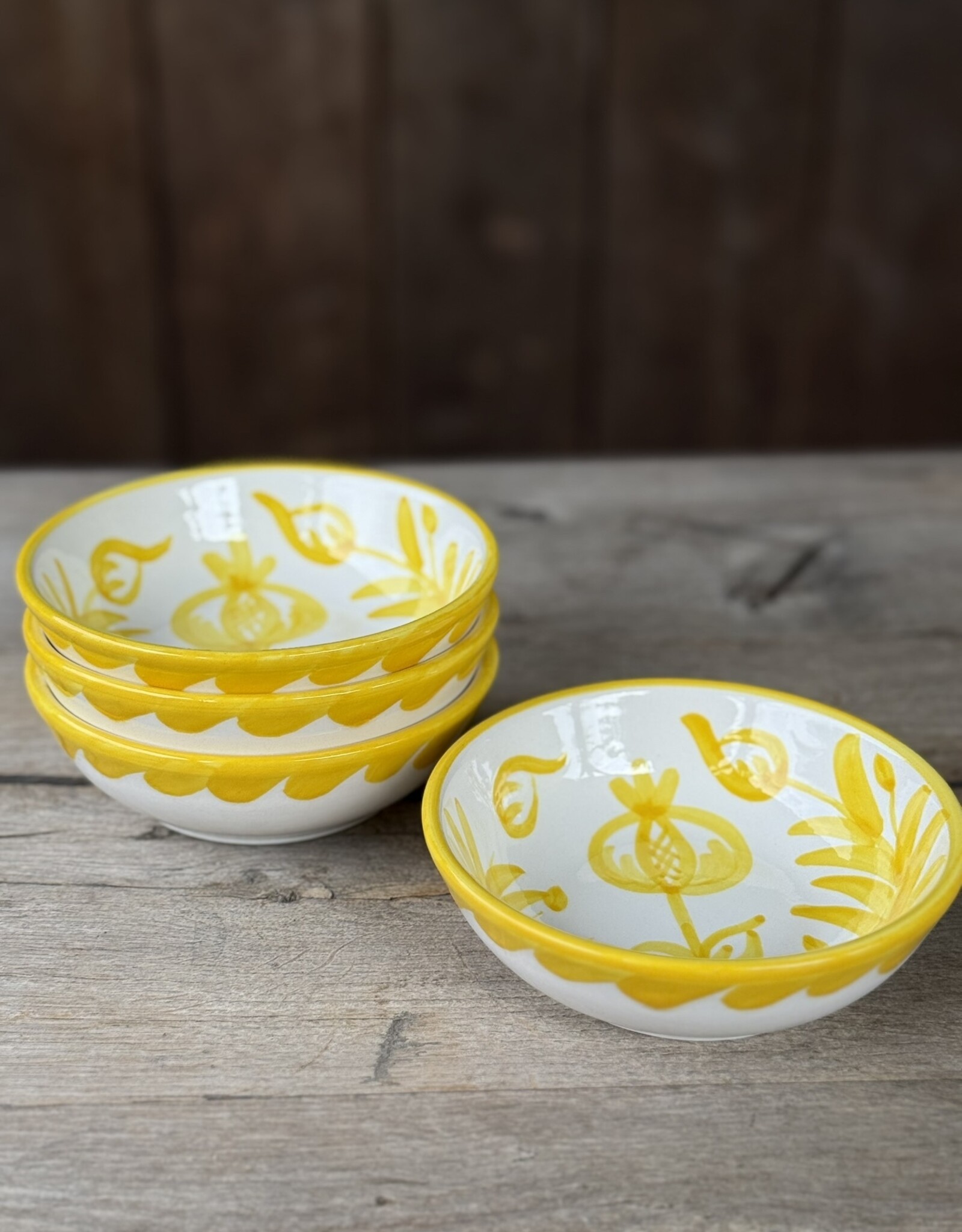 J-Line Schaaltje Granada -  set van 4