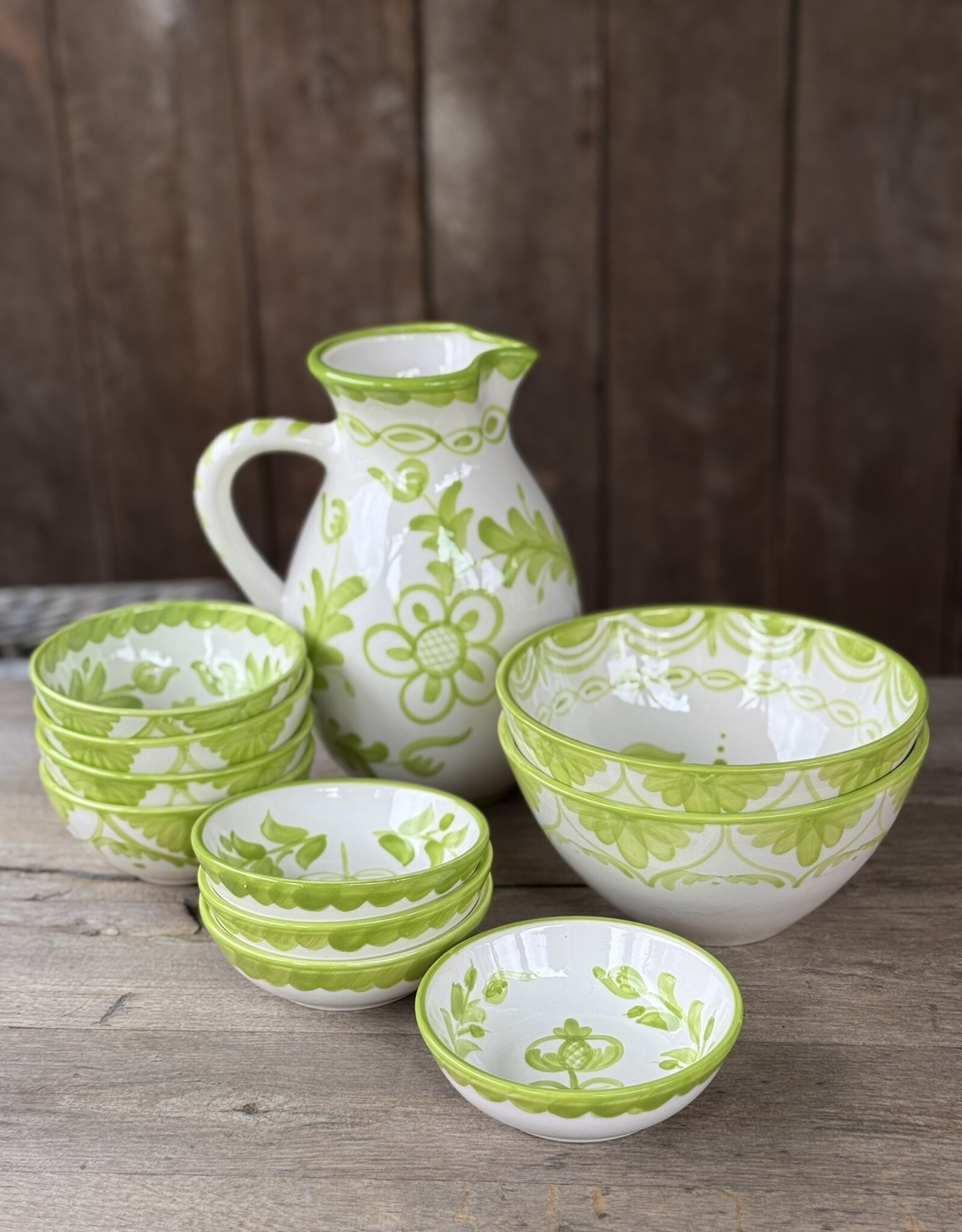 J-Line Schaaltje Granada -  set van 4