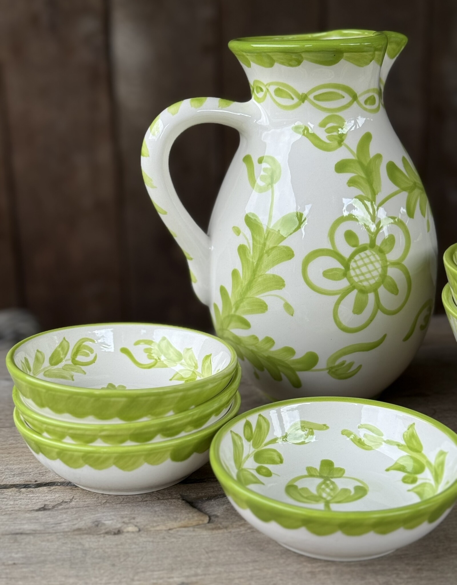 J-Line Schaaltje Granada -  set van 4