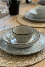 Elzet Kom 16 cm stripe - set van 6