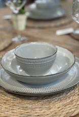 Elzet Kom 16 cm stripe - set van 6