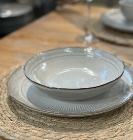 Elzet Pastabord Stripe - set van 4