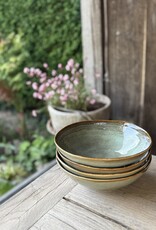 Mica decorations Pasta of  diep bord set van 4 - groen Mica decorations Pasta of  diep bord set van 4 - groen