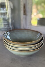 Mica decorations Pasta of  diep bord set van 4 - groen Mica decorations Pasta of  diep bord set van 4 - groen