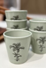 Kitchen trend Beker ocean groen - set van 6