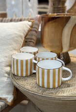 Pomax Mok Myconos - set van 4 Pomax Mok Myconos - set van 4