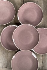 Lavandoux Gebaksbordje Racco paars - set van 6