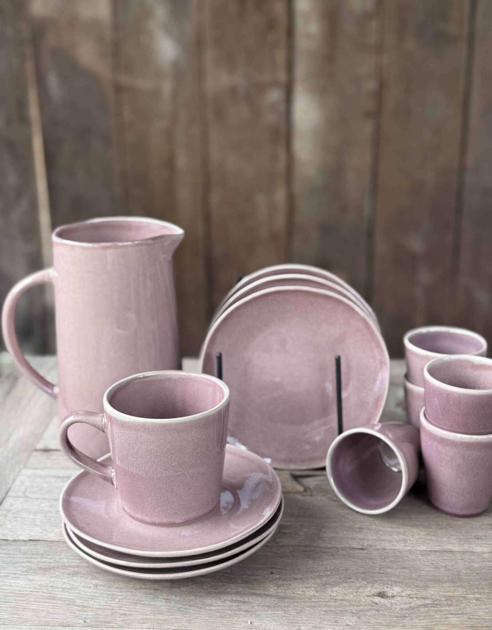 Mica decorations Waterkan  -  Racco paars