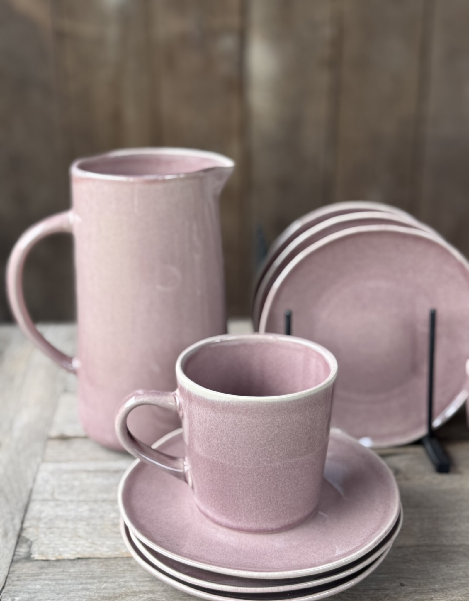 Mica decorations Waterkan  -  Racco paars